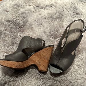 Franco sarto grey wedge size 7.5